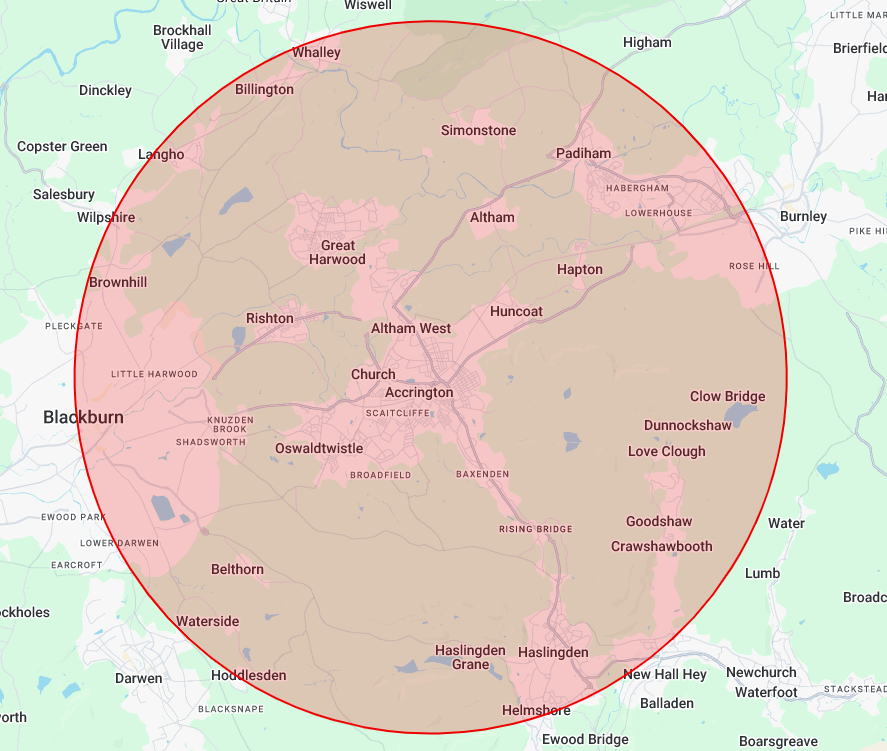 Good2Pass Driving School 5 mile radius map